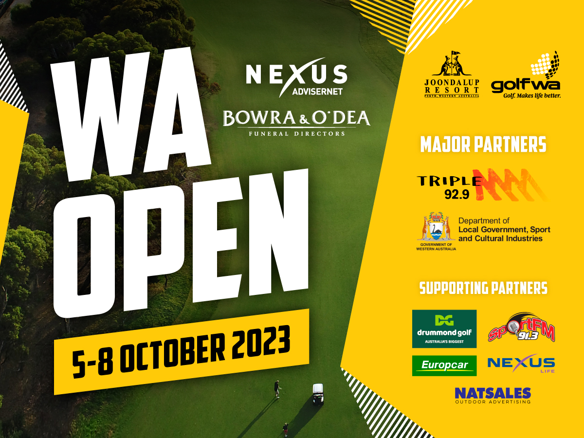 2023 WA open sponsors