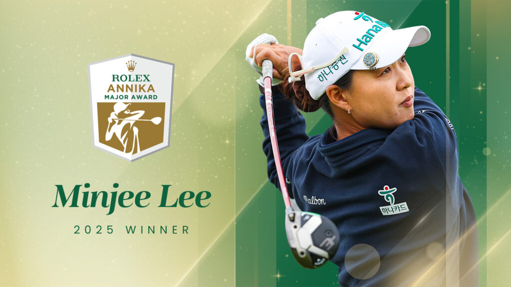 Minjee Lee Rolex Annika Award