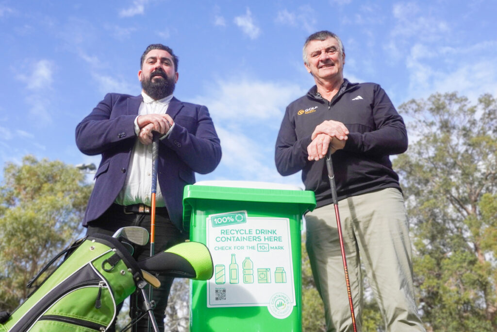 Containers for Change GolfWA
